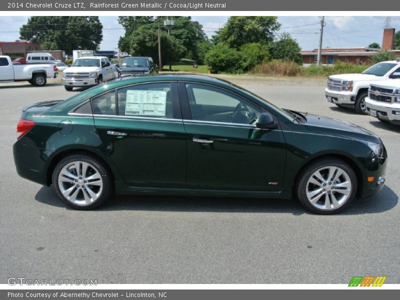  2014 Cruze LTZ Rainforest Green Metallic
