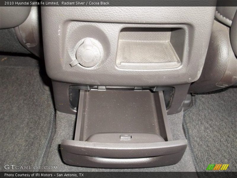 Radiant Silver / Cocoa Black 2010 Hyundai Santa Fe Limited