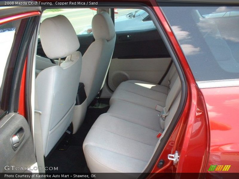Copper Red Mica / Sand 2008 Mazda CX-7 Touring
