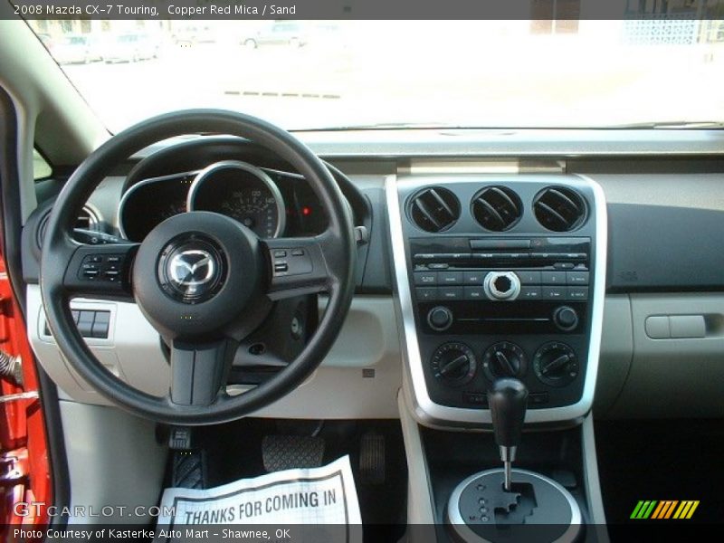 Copper Red Mica / Sand 2008 Mazda CX-7 Touring
