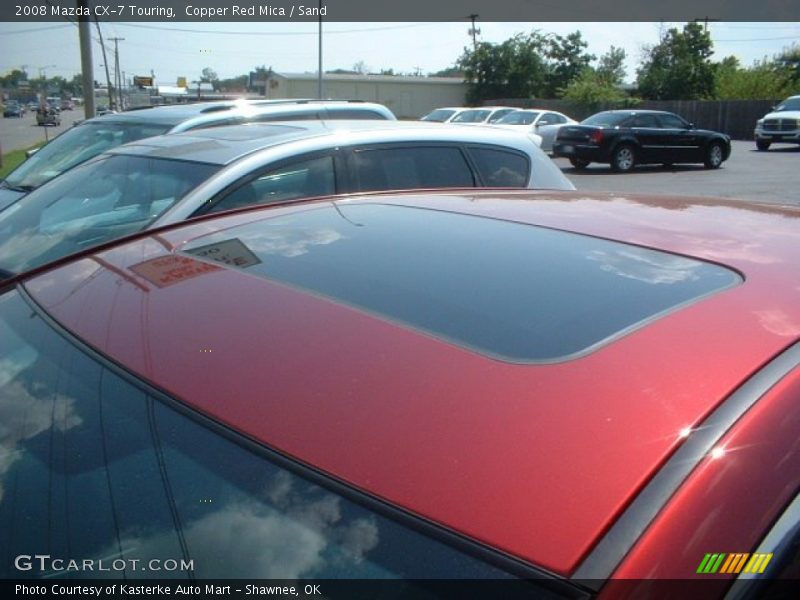 Copper Red Mica / Sand 2008 Mazda CX-7 Touring