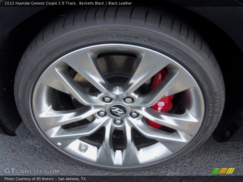 Becketts Black / Black Leather 2013 Hyundai Genesis Coupe 3.8 Track