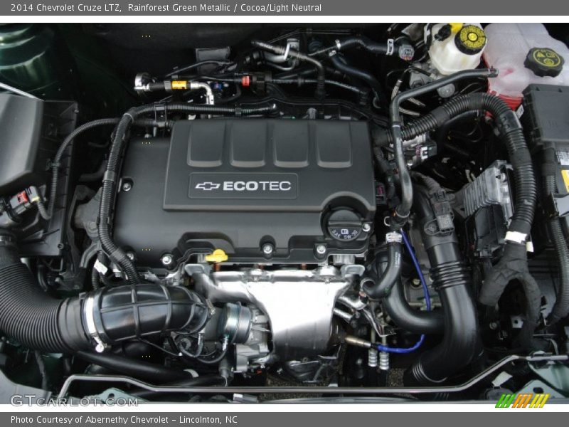  2014 Cruze LTZ Engine - 1.4 Liter Turbocharged DOHC 16-Valve VVT ECOTEC 4 Cylinder