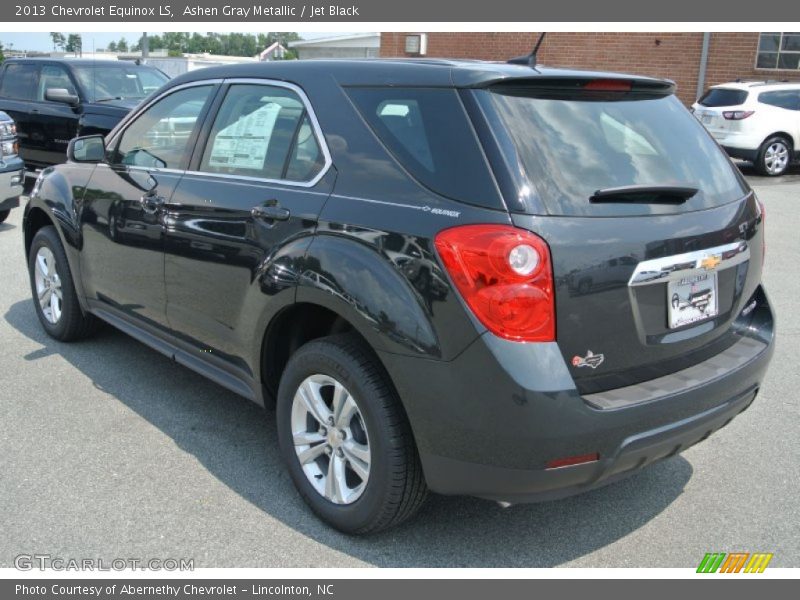 Ashen Gray Metallic / Jet Black 2013 Chevrolet Equinox LS