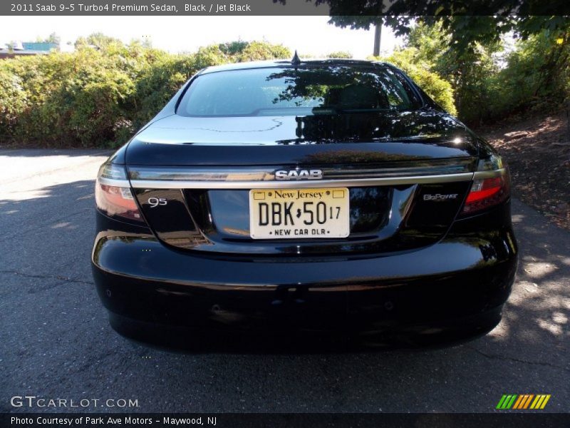 Black / Jet Black 2011 Saab 9-5 Turbo4 Premium Sedan