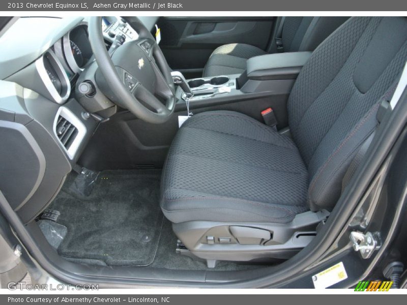 Ashen Gray Metallic / Jet Black 2013 Chevrolet Equinox LS