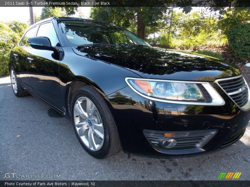 Black / Jet Black 2011 Saab 9-5 Turbo4 Premium Sedan