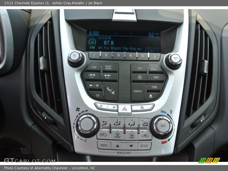 Controls of 2013 Equinox LS