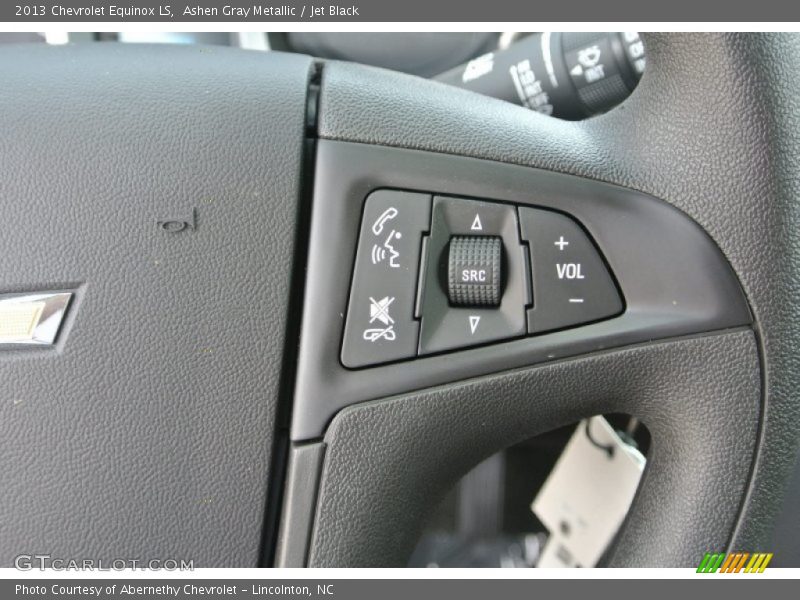 Ashen Gray Metallic / Jet Black 2013 Chevrolet Equinox LS