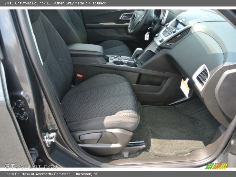 Ashen Gray Metallic / Jet Black 2013 Chevrolet Equinox LS