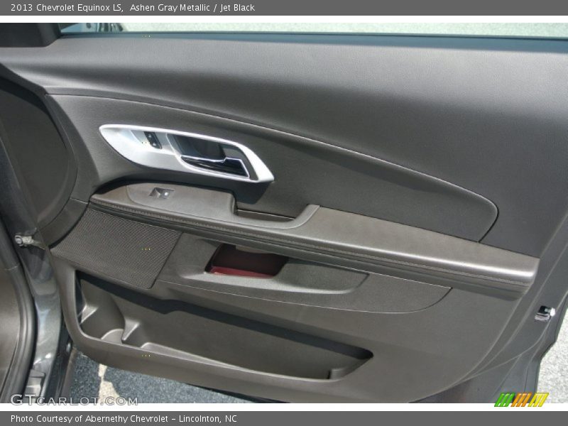 Ashen Gray Metallic / Jet Black 2013 Chevrolet Equinox LS