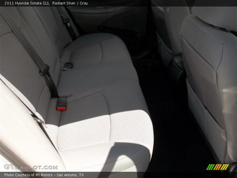 Radiant Silver / Gray 2011 Hyundai Sonata GLS