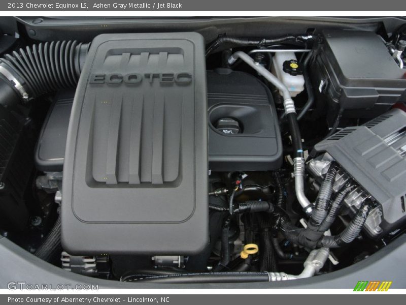 Ashen Gray Metallic / Jet Black 2013 Chevrolet Equinox LS