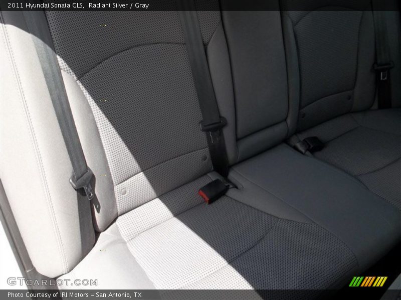 Radiant Silver / Gray 2011 Hyundai Sonata GLS