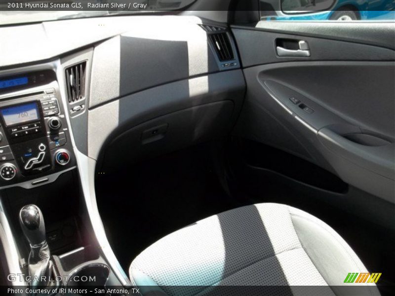 Radiant Silver / Gray 2011 Hyundai Sonata GLS