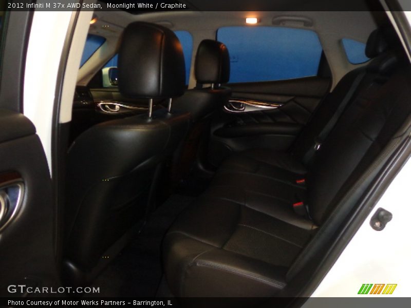Moonlight White / Graphite 2012 Infiniti M 37x AWD Sedan