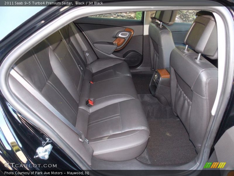 Rear Seat of 2011 9-5 Turbo4 Premium Sedan