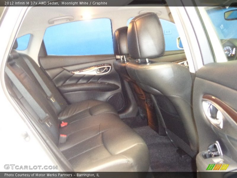 Moonlight White / Graphite 2012 Infiniti M 37x AWD Sedan
