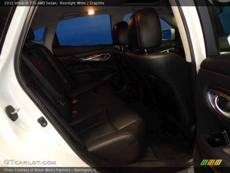 Moonlight White / Graphite 2012 Infiniti M 37x AWD Sedan