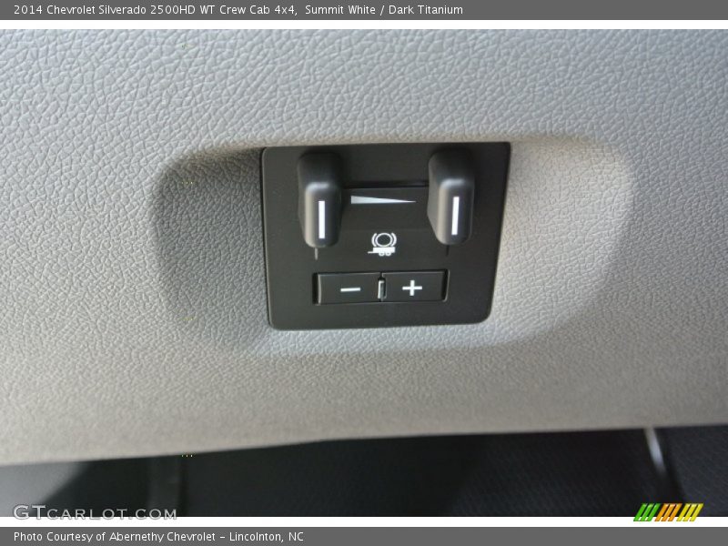 Summit White / Dark Titanium 2014 Chevrolet Silverado 2500HD WT Crew Cab 4x4