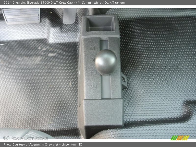 Summit White / Dark Titanium 2014 Chevrolet Silverado 2500HD WT Crew Cab 4x4