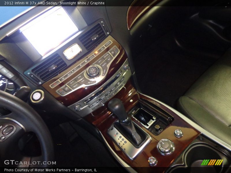 Moonlight White / Graphite 2012 Infiniti M 37x AWD Sedan