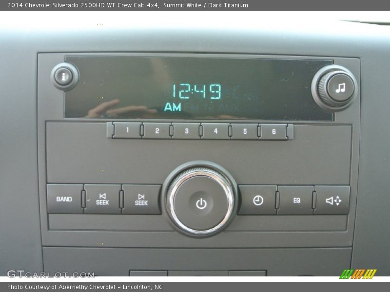 Summit White / Dark Titanium 2014 Chevrolet Silverado 2500HD WT Crew Cab 4x4