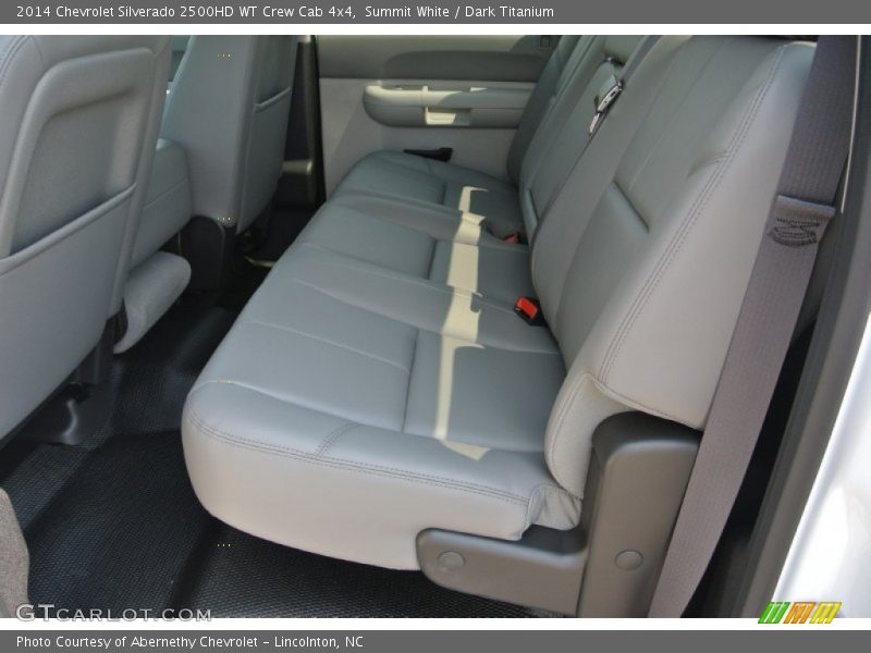 Summit White / Dark Titanium 2014 Chevrolet Silverado 2500HD WT Crew Cab 4x4