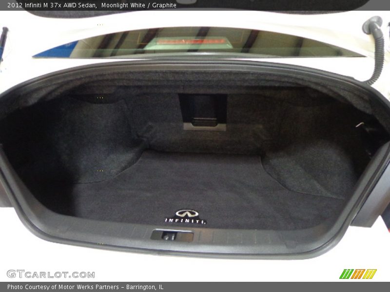 Moonlight White / Graphite 2012 Infiniti M 37x AWD Sedan