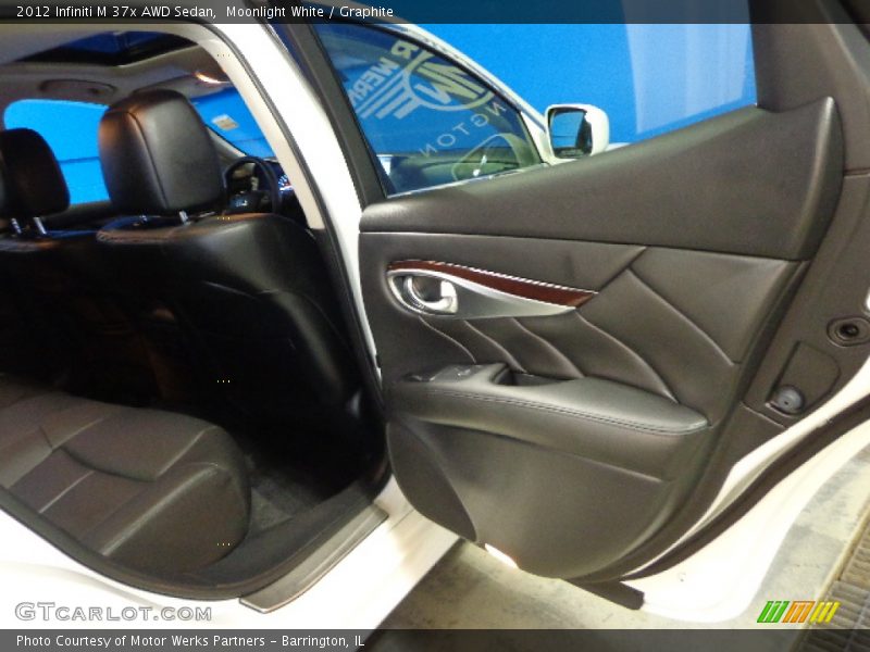 Moonlight White / Graphite 2012 Infiniti M 37x AWD Sedan