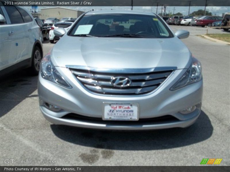 Radiant Silver / Gray 2011 Hyundai Sonata Limited