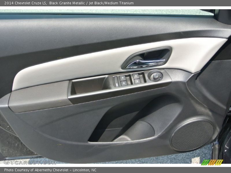 Black Granite Metallic / Jet Black/Medium Titanium 2014 Chevrolet Cruze LS