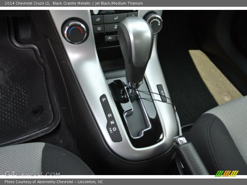 Black Granite Metallic / Jet Black/Medium Titanium 2014 Chevrolet Cruze LS