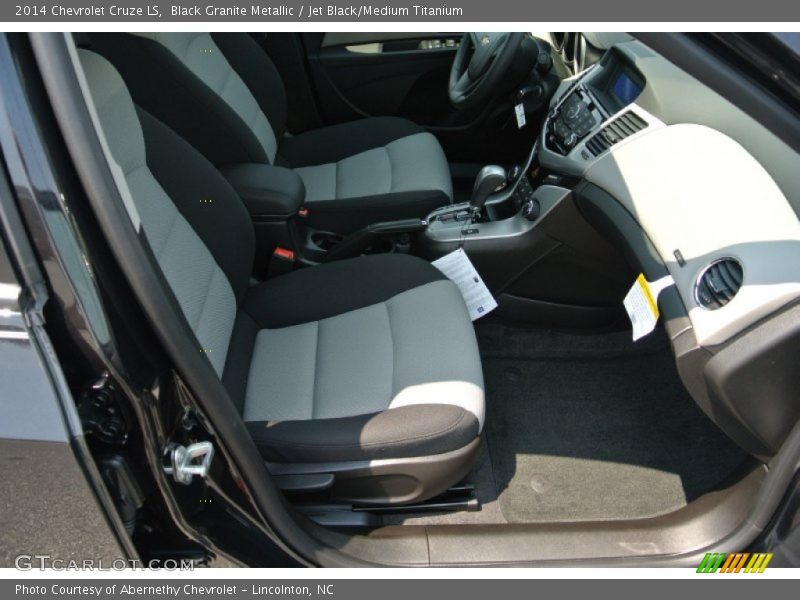Black Granite Metallic / Jet Black/Medium Titanium 2014 Chevrolet Cruze LS