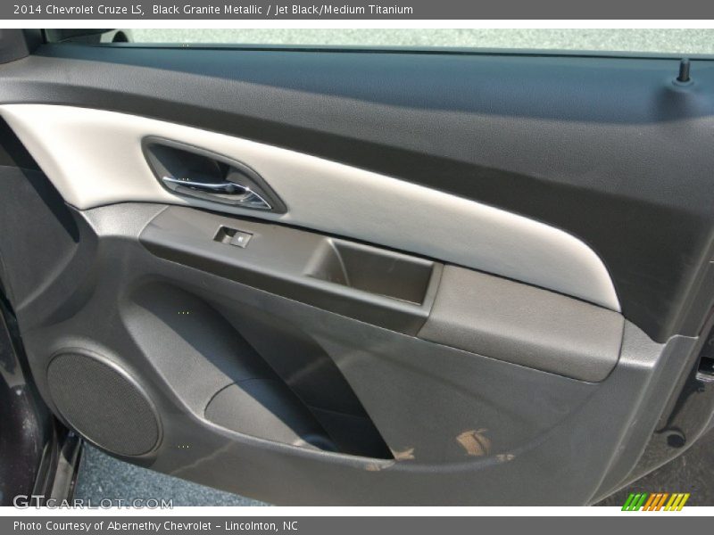 Black Granite Metallic / Jet Black/Medium Titanium 2014 Chevrolet Cruze LS