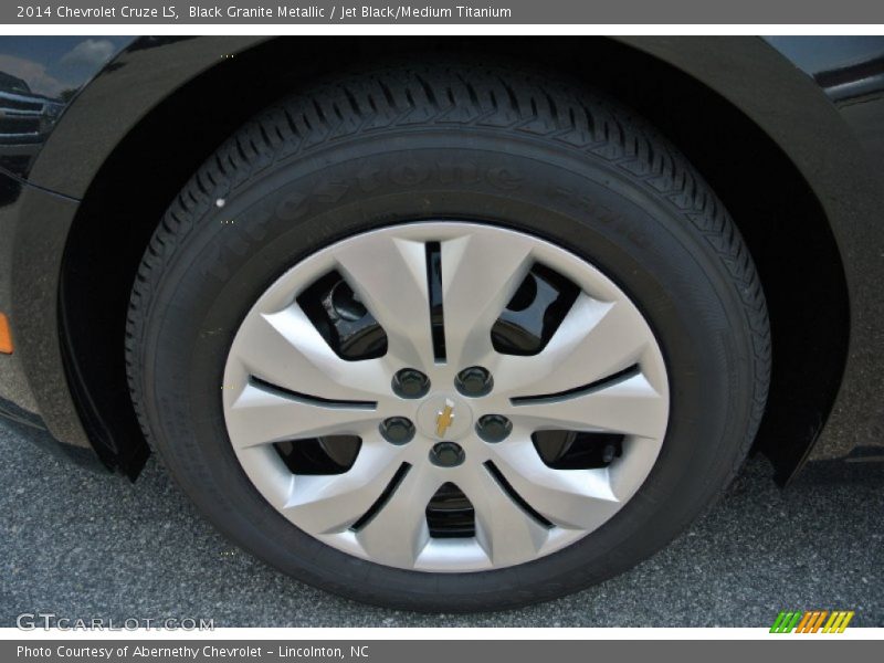 Black Granite Metallic / Jet Black/Medium Titanium 2014 Chevrolet Cruze LS