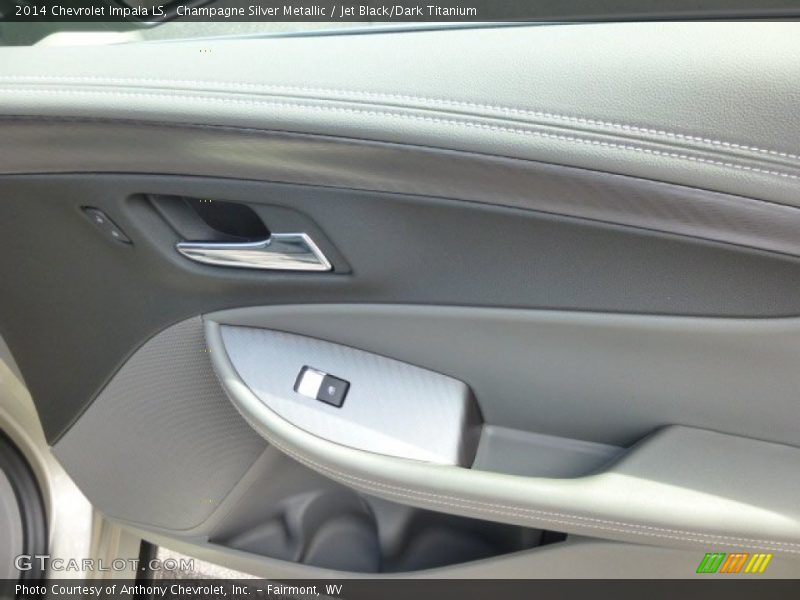 Champagne Silver Metallic / Jet Black/Dark Titanium 2014 Chevrolet Impala LS