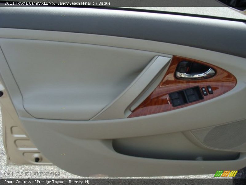Sandy Beach Metallic / Bisque 2011 Toyota Camry XLE V6