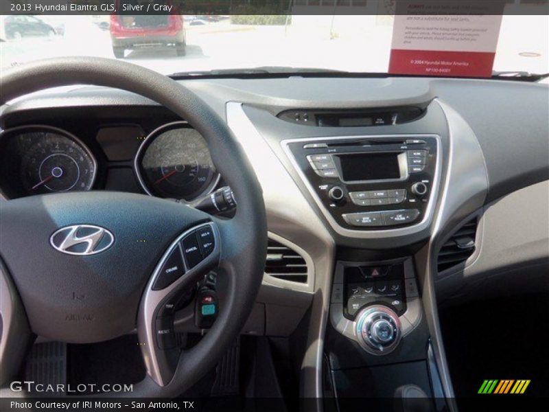 Silver / Gray 2013 Hyundai Elantra GLS