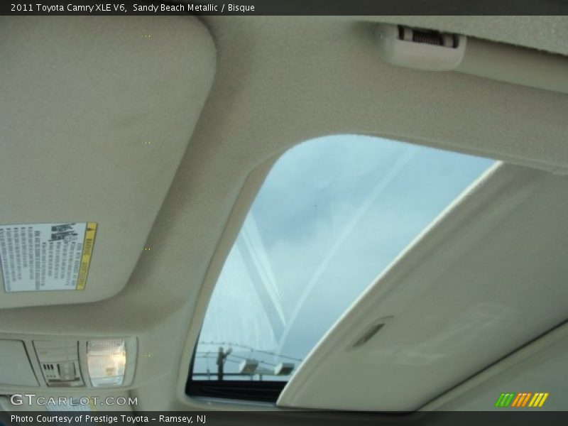 Sandy Beach Metallic / Bisque 2011 Toyota Camry XLE V6