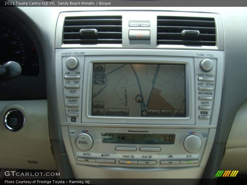 Sandy Beach Metallic / Bisque 2011 Toyota Camry XLE V6