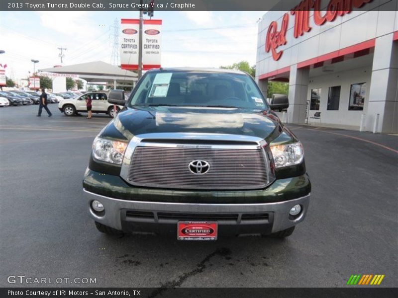 Spruce Green Mica / Graphite 2013 Toyota Tundra Double Cab