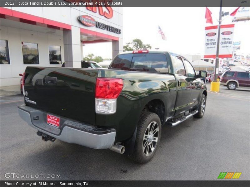 Spruce Green Mica / Graphite 2013 Toyota Tundra Double Cab