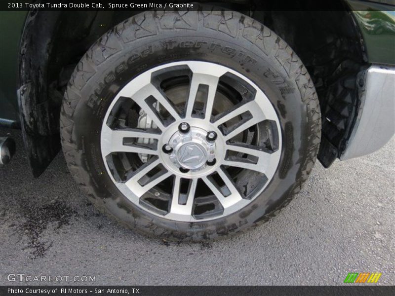 Spruce Green Mica / Graphite 2013 Toyota Tundra Double Cab