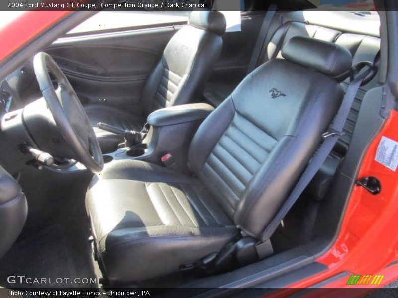 Competition Orange / Dark Charcoal 2004 Ford Mustang GT Coupe