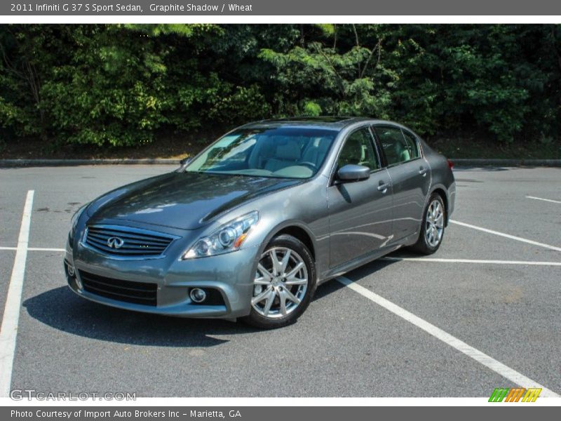 Graphite Shadow / Wheat 2011 Infiniti G 37 S Sport Sedan