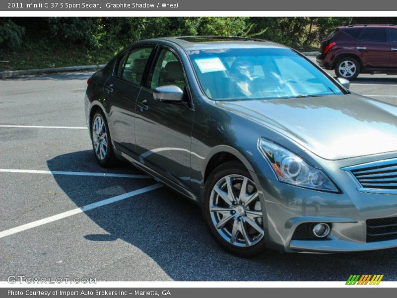 Graphite Shadow / Wheat 2011 Infiniti G 37 S Sport Sedan