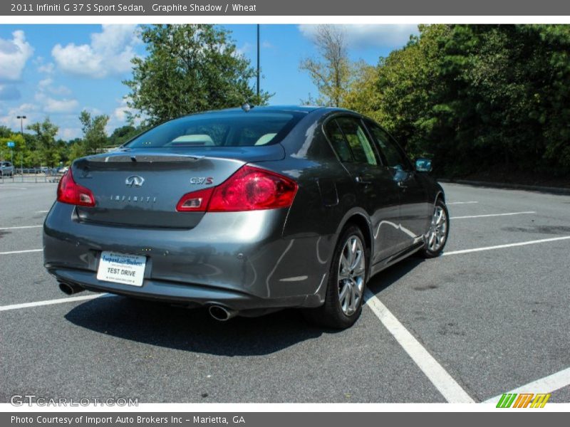 Graphite Shadow / Wheat 2011 Infiniti G 37 S Sport Sedan