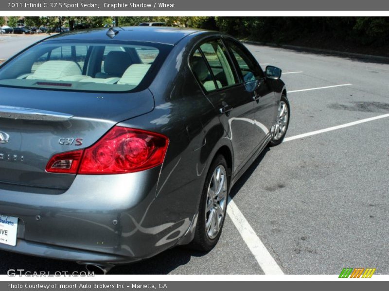 Graphite Shadow / Wheat 2011 Infiniti G 37 S Sport Sedan