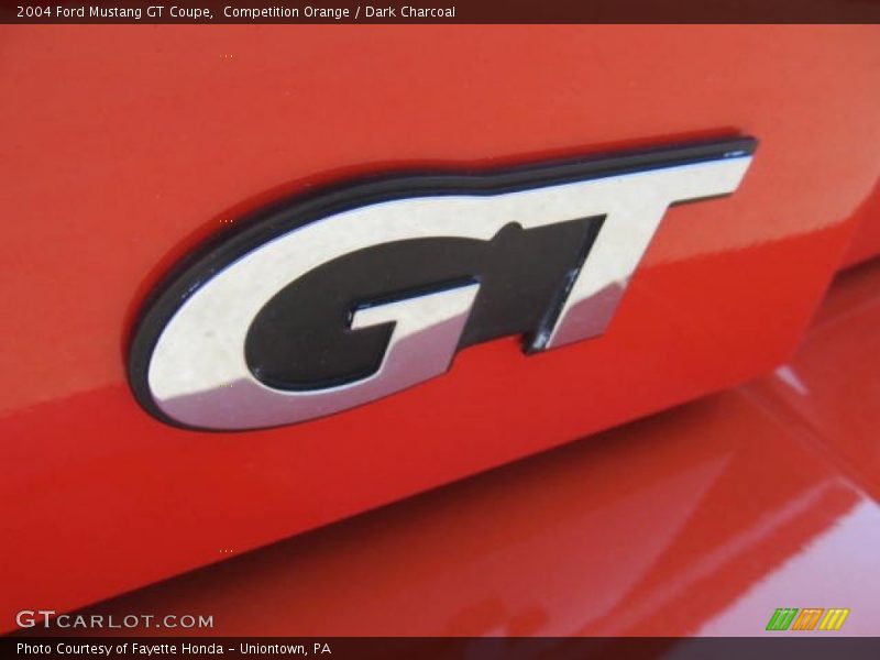Competition Orange / Dark Charcoal 2004 Ford Mustang GT Coupe